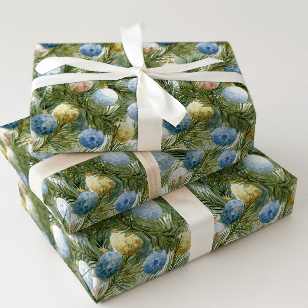 Frosty Fairway - Wrapping Paper - Aspen & Arlo