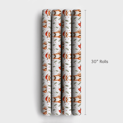 Foxed Up - Wrapping Paper - Aspen & Arlo