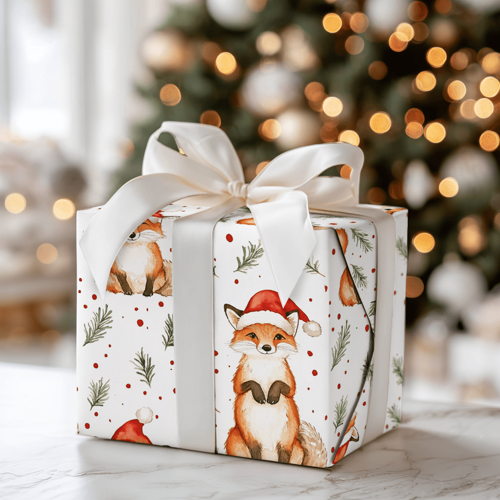 Foxed Up - Wrapping Paper - Aspen & Arlo
