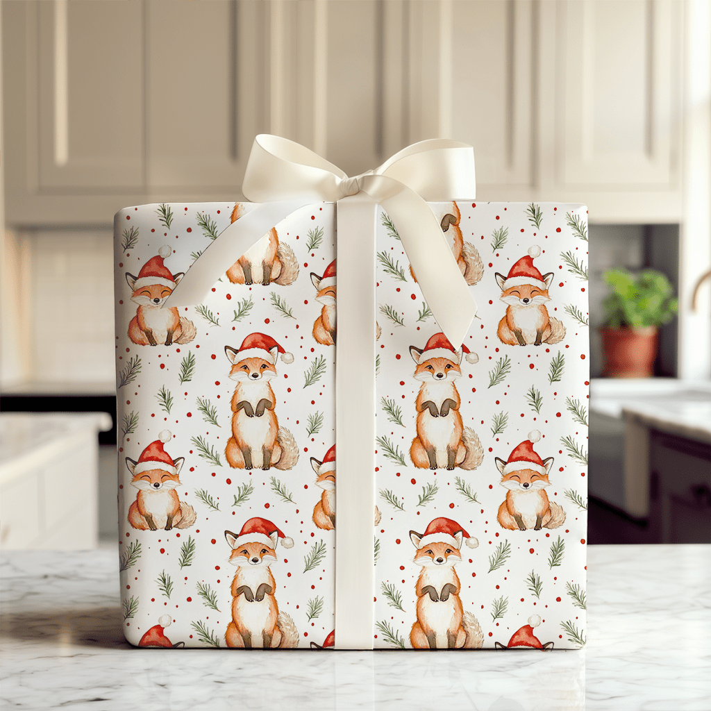 Foxed Up - Wrapping Paper - Aspen & Arlo