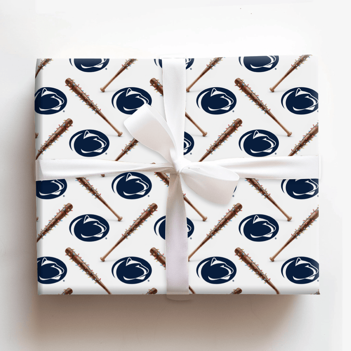 Lion Holiday Sluggers - Wrapping Paper - Aspen & Arlo