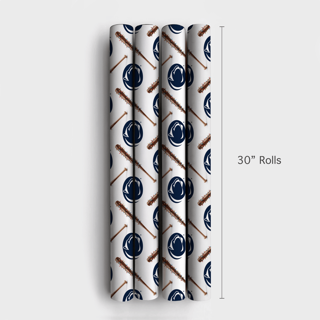 Lion Holiday Sluggers - Wrapping Paper - Aspen & Arlo