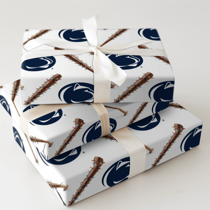 Lion Holiday Sluggers - Wrapping Paper - Aspen & Arlo