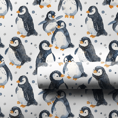 Waddle Wonderland - Wrapping Paper - Aspen & Arlo