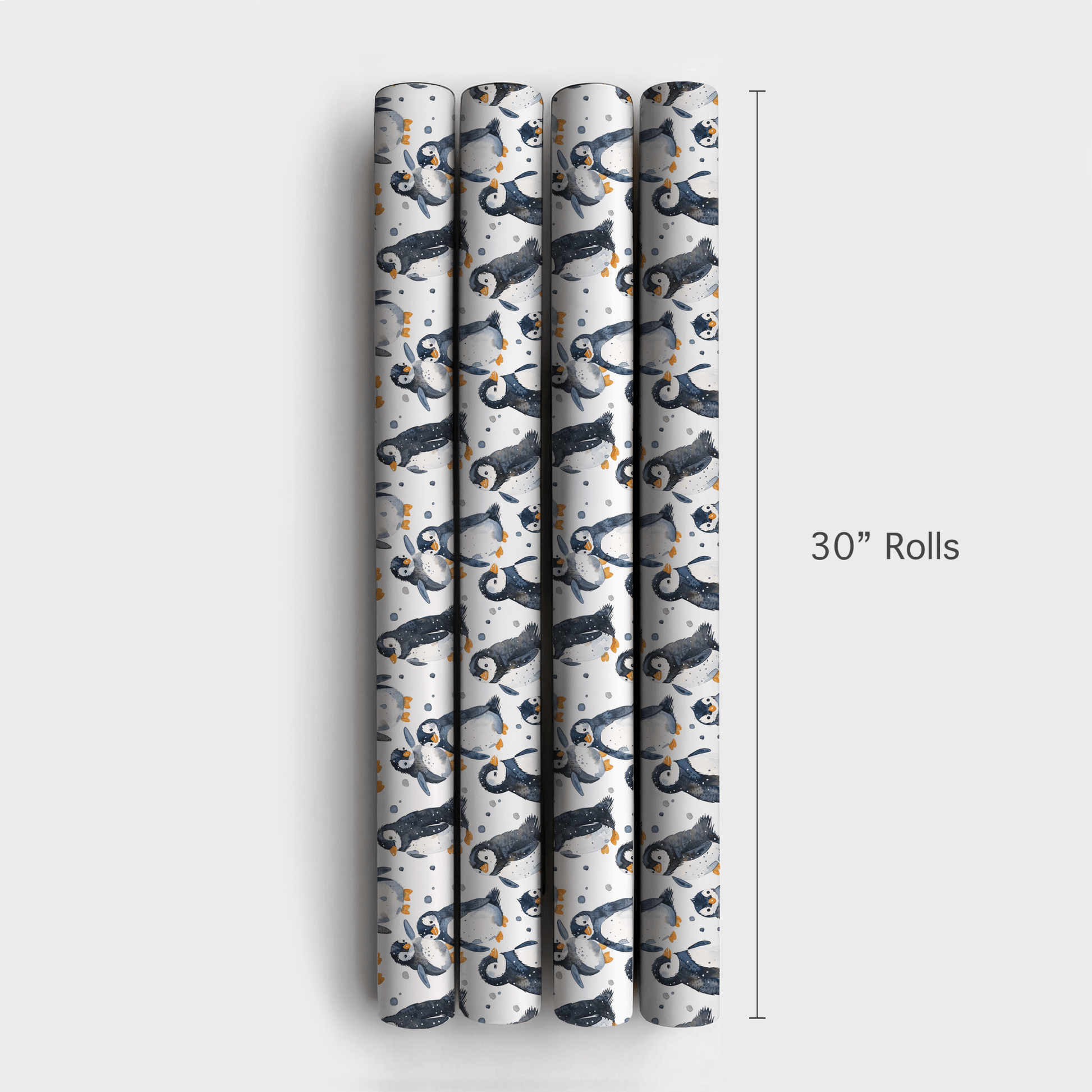 Waddle Wonderland - Wrapping Paper - Aspen & Arlo