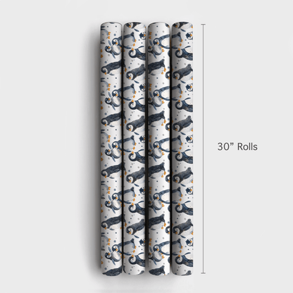 Waddle Wonderland - Wrapping Paper - Aspen & Arlo