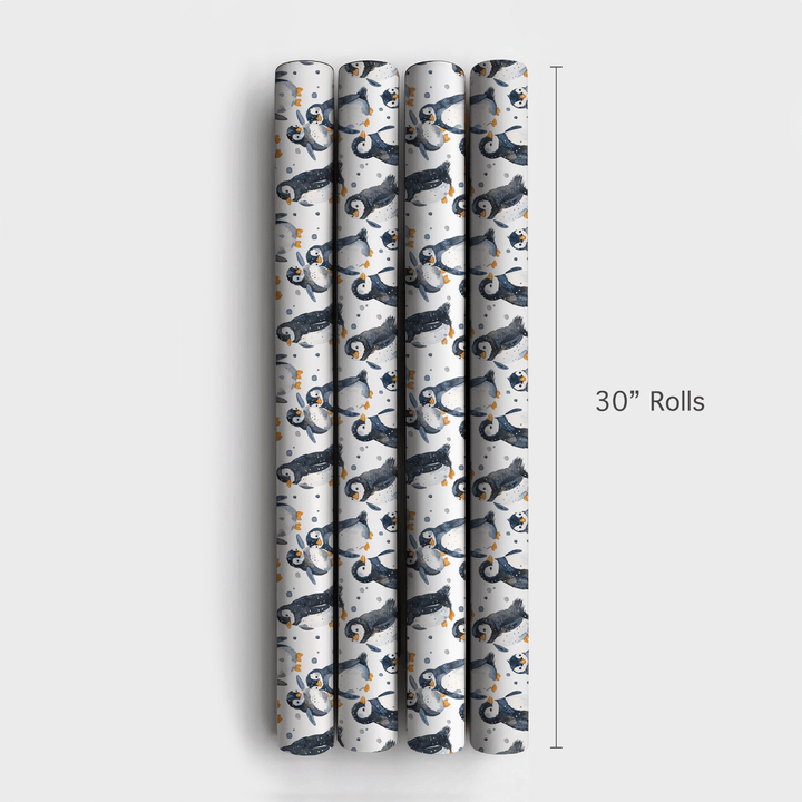 Waddle Wonderland - Wrapping Paper - Aspen & Arlo