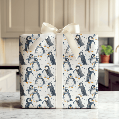 Waddle Wonderland - Wrapping Paper - Aspen & Arlo