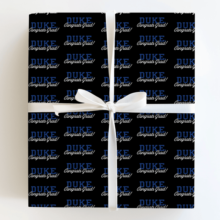 Congrats Duke Grad - Wrapping Paper - Aspen & Arlo