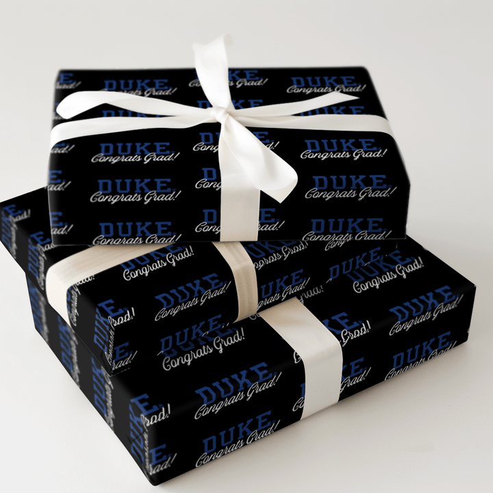 Congrats Duke Grad - Wrapping Paper - Aspen & Arlo
