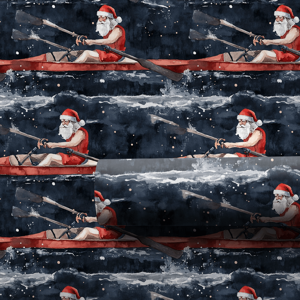 Row Ho Ho - Wrapping Paper - Aspen & Arlo