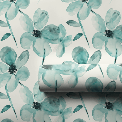 Never Feeling Blue - Wrapping Paper - Aspen & Arlo