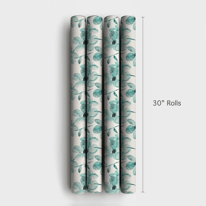 Never Feeling Blue - Wrapping Paper - Aspen & Arlo