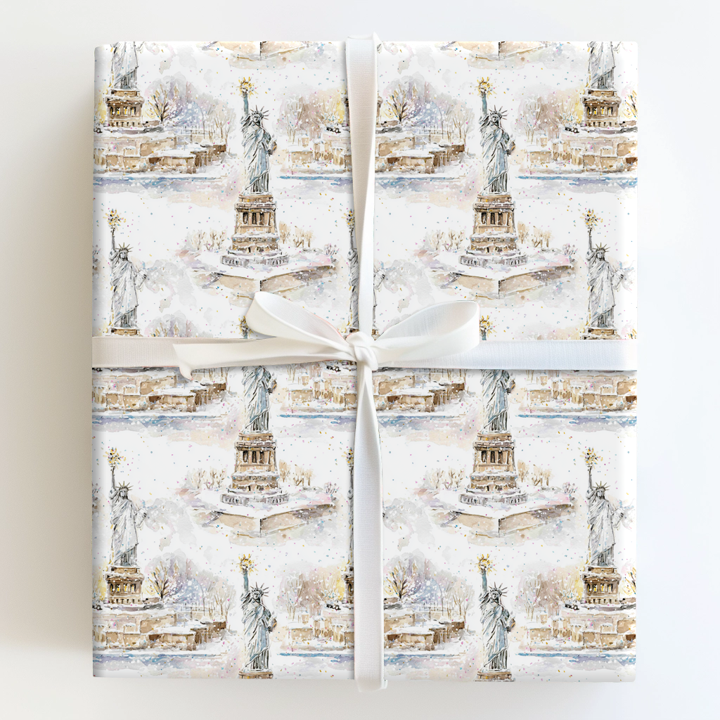 Lady Liberty Winter