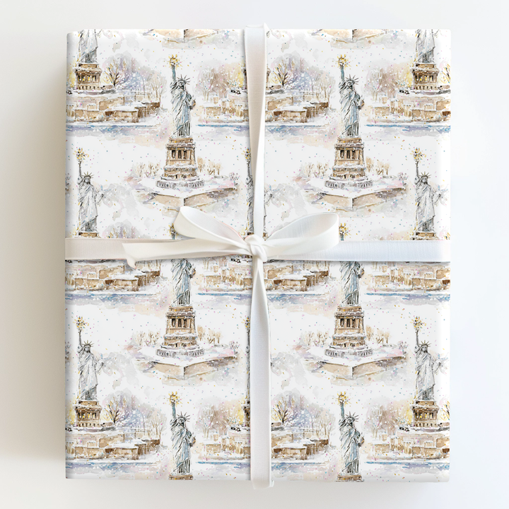 Lady Liberty Winter