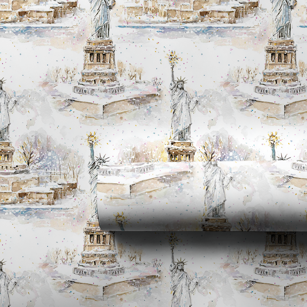 Lady Liberty Winter