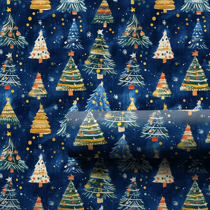 Blue Christmas - Wrapping Paper - Aspen & Arlo