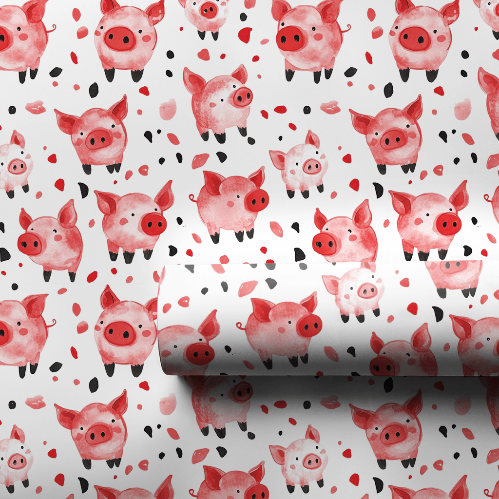 This Little Piggy - Wrapping Paper - Aspen & Arlo