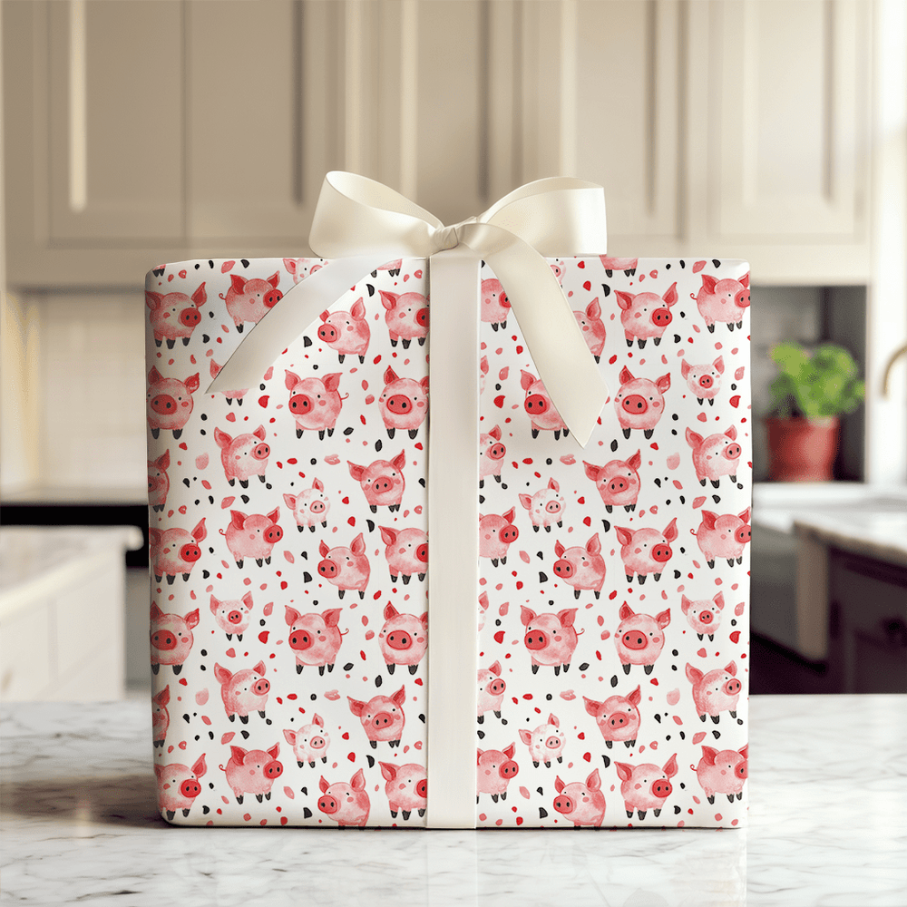 This Little Piggy - Wrapping Paper - Aspen & Arlo