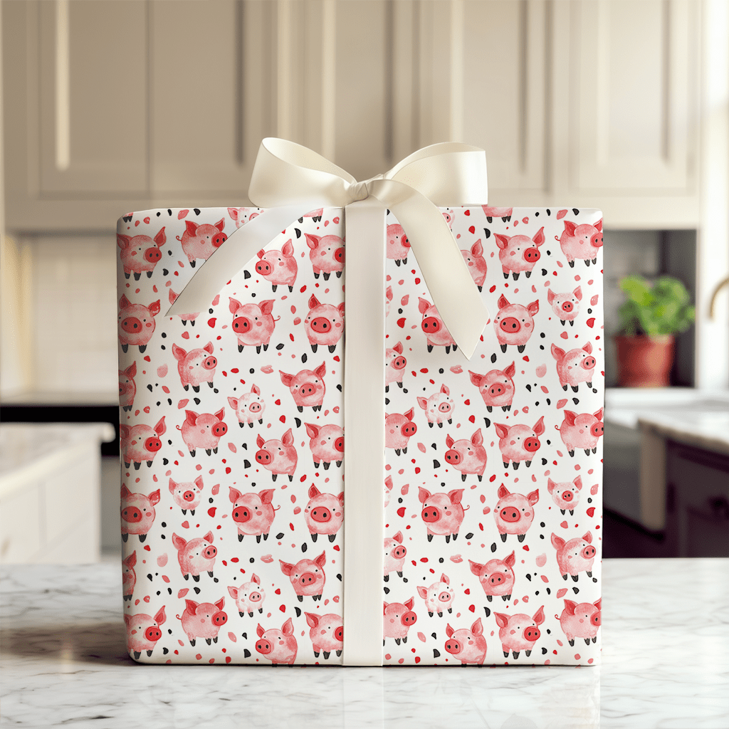 This Little Piggy - Wrapping Paper - Aspen & Arlo