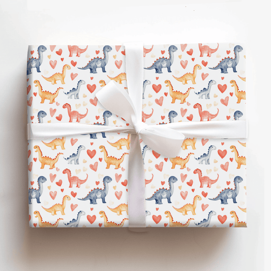 Roary Love You - Wrapping Paper - Aspen & Arlo