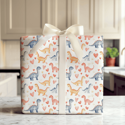 Roary Love You - Wrapping Paper - Aspen & Arlo
