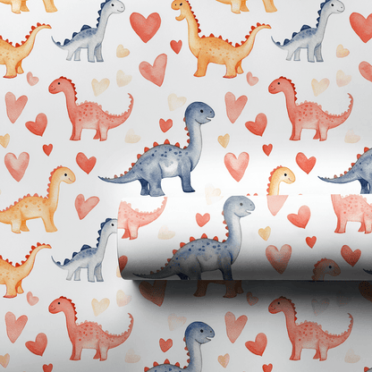 Roary Love You - Wrapping Paper - Aspen & Arlo