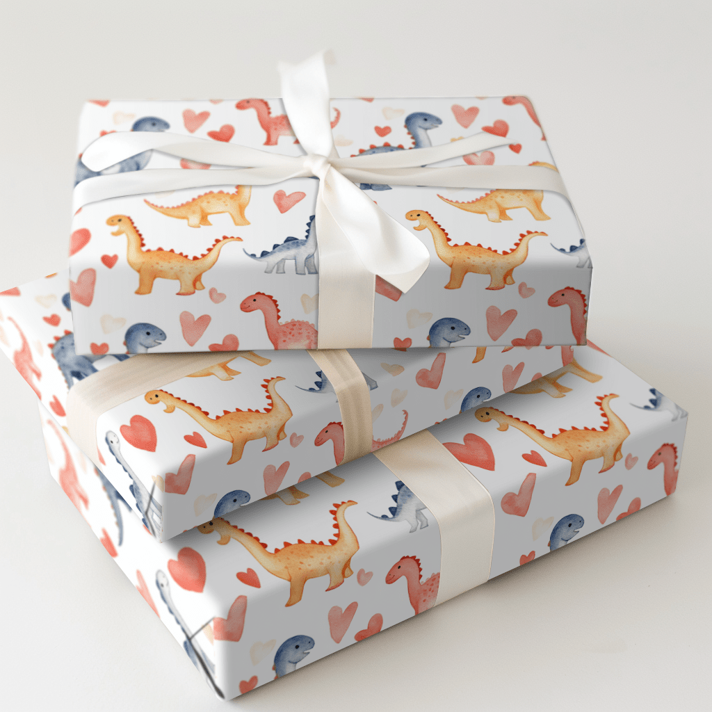 Roary Love You - Wrapping Paper - Aspen & Arlo