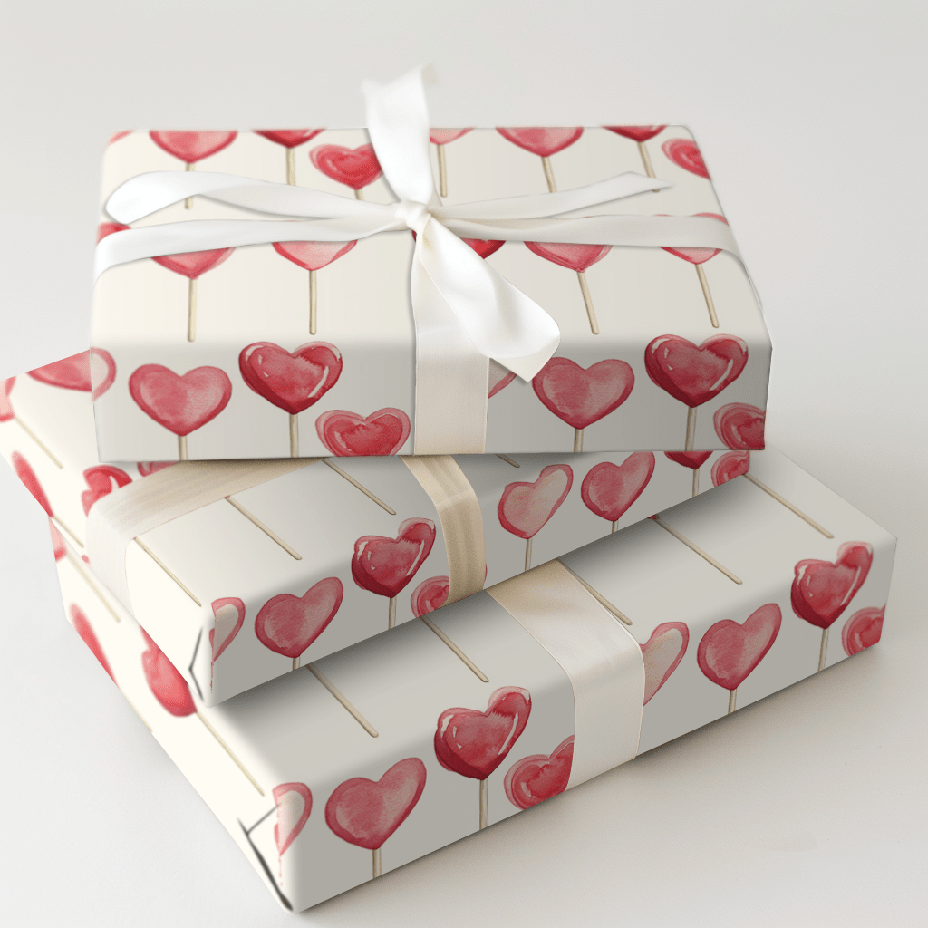 Sucker for You - Wrapping Paper - Aspen & Arlo