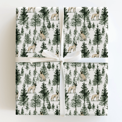 Snow Day for Belgian Malinois - Wrapping Paper - Aspen & Arlo