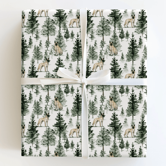 Snow Day for Belgian Malinois - Wrapping Paper - Aspen & Arlo
