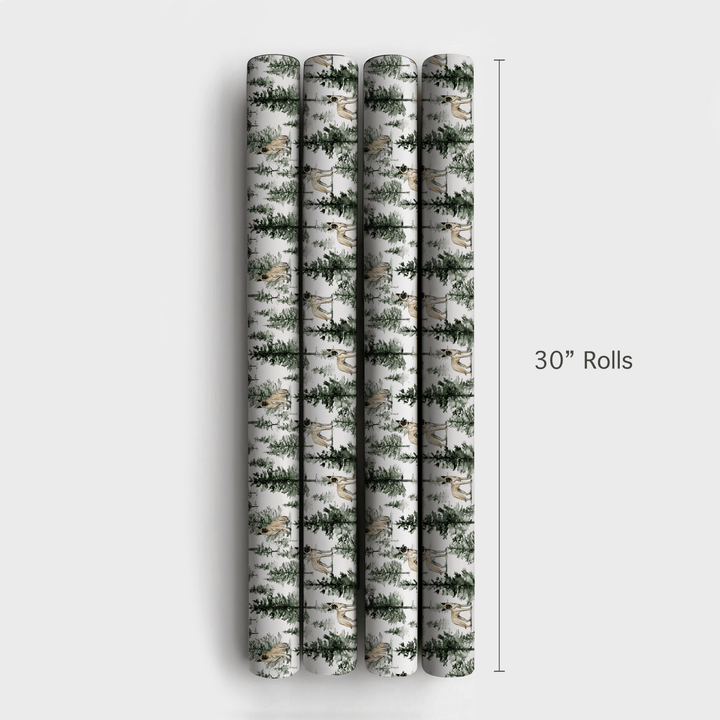 Snow Day for Belgian Malinois - Wrapping Paper - Aspen & Arlo
