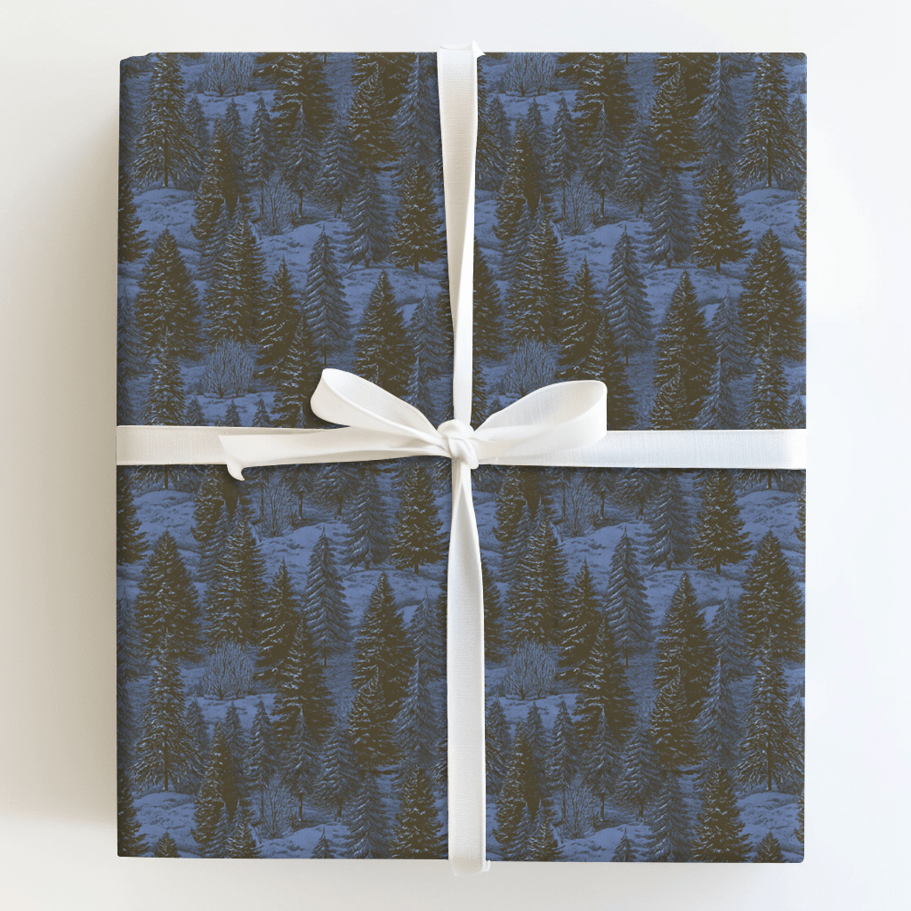Twilight Pine - Wrapping Paper - Aspen & Arlo
