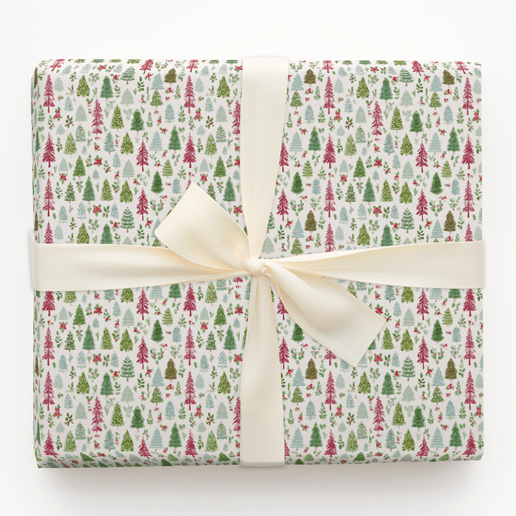 Festive Tree Trim - Wrapping Paper - Aspen & Arlo