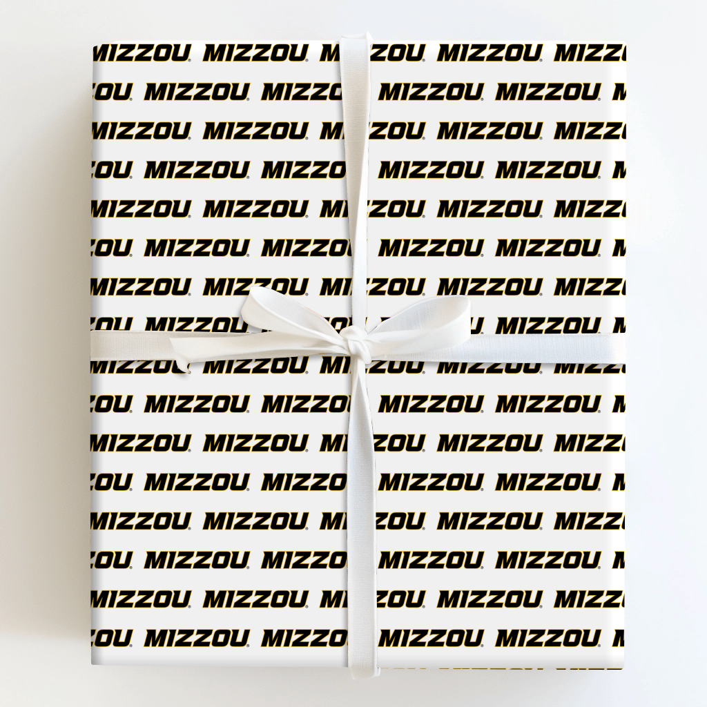 Repeating Mizzou - Wrapping Paper - Aspen & Arlo