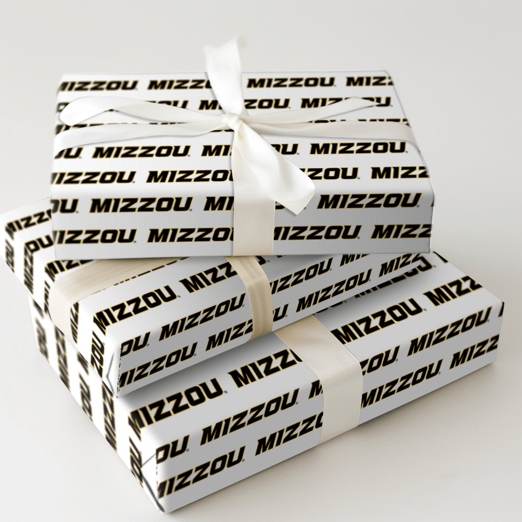 Repeating Mizzou - Wrapping Paper - Aspen & Arlo