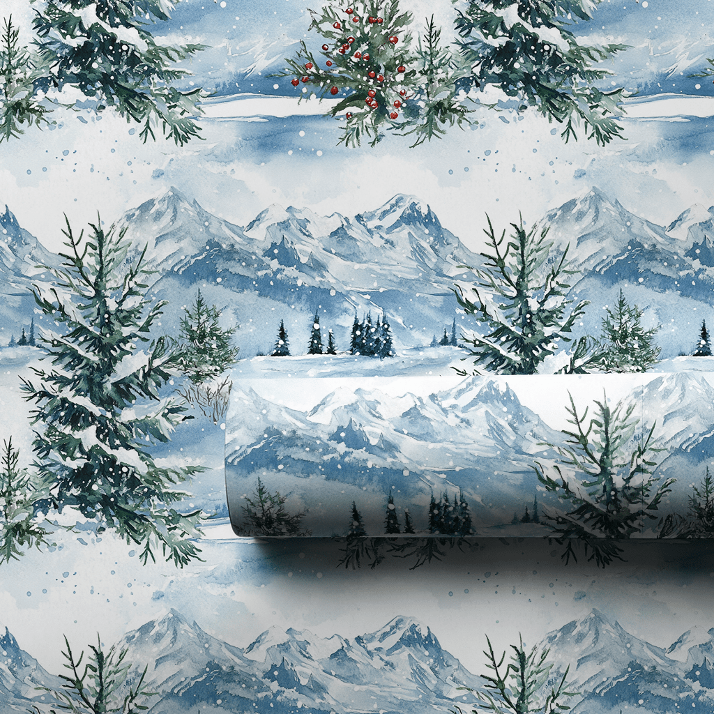 At a Glacial Pace - Wrapping Paper - Aspen & Arlo