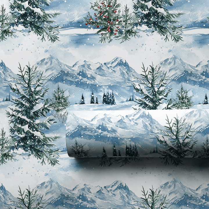 At a Glacial Pace - Wrapping Paper - Aspen & Arlo