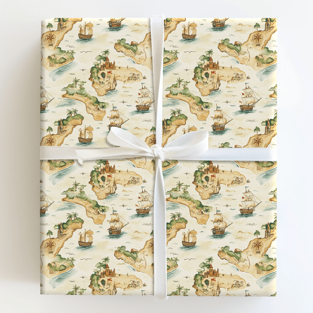 Silk Sails - Wrapping Paper - Aspen & Arlo