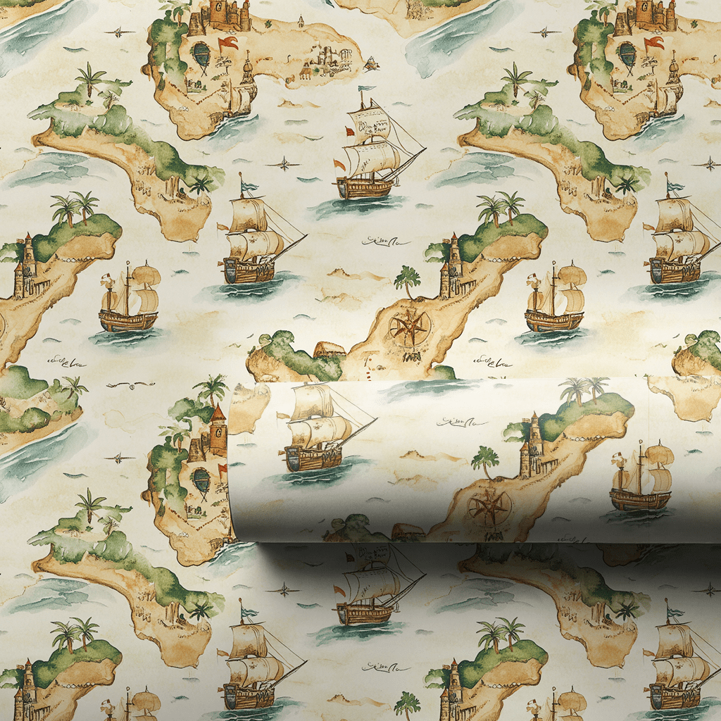 Silk Sails - Wrapping Paper - Aspen & Arlo