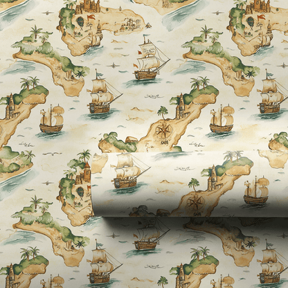 Silk Sails - Wrapping Paper - Aspen & Arlo