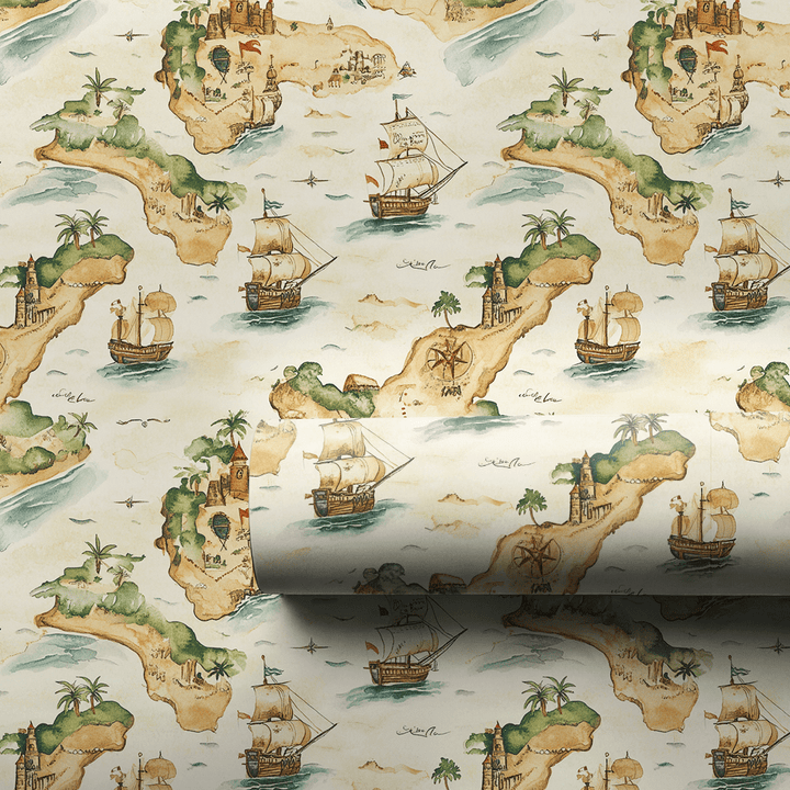 Silk Sails - Wrapping Paper - Aspen & Arlo