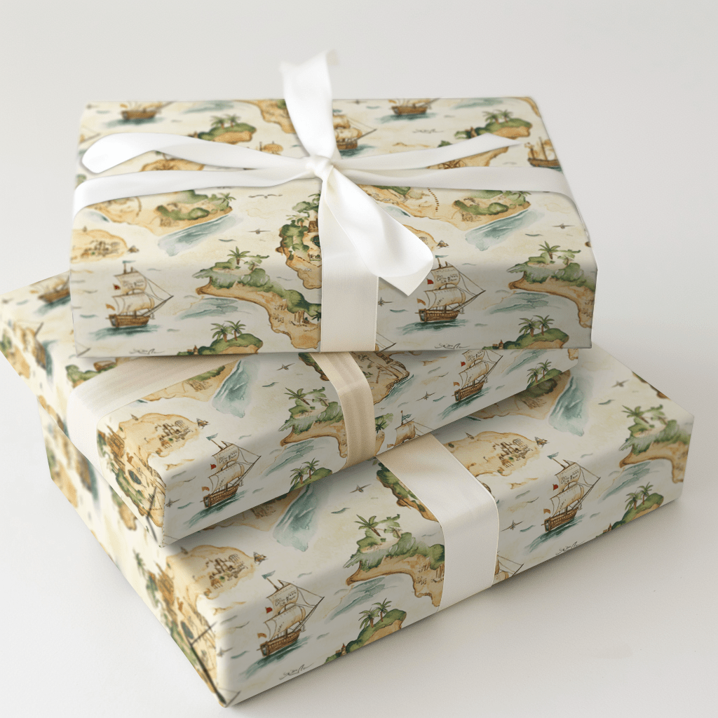 Silk Sails - Wrapping Paper - Aspen & Arlo