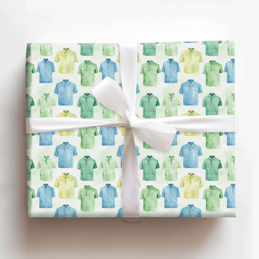Flip the Collar - Wrapping Paper - Aspen &amp; Arlo