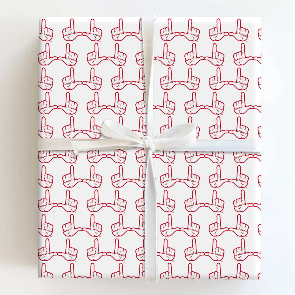 Ute Goal Hands - Wrapping Paper - Aspen & Arlo