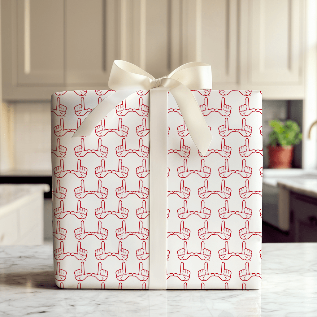 Ute Goal Hands - Wrapping Paper - Aspen & Arlo