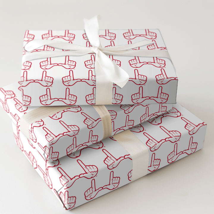 Ute Goal Hands - Wrapping Paper - Aspen & Arlo