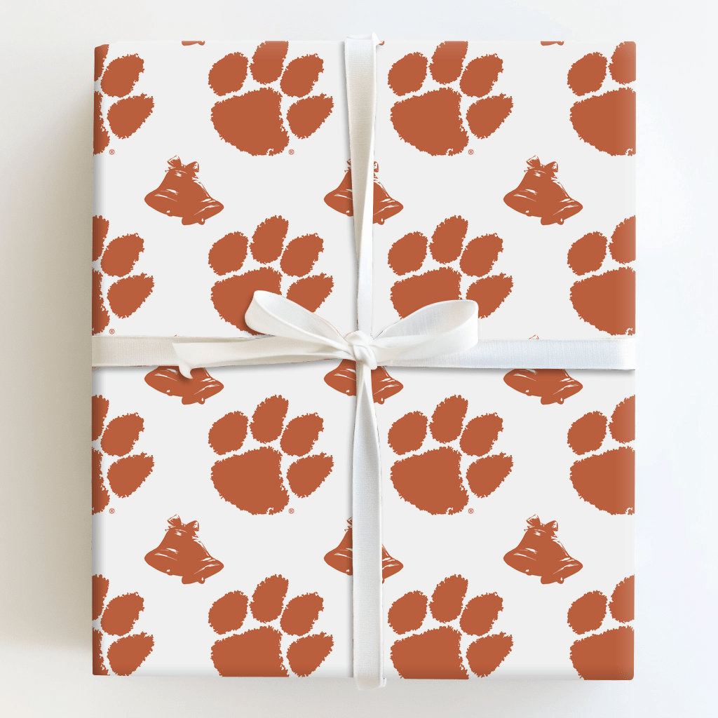 Clemson Bells - Wrapping Paper - Aspen & Arlo