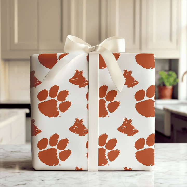 Clemson Bells - Wrapping Paper - Aspen & Arlo