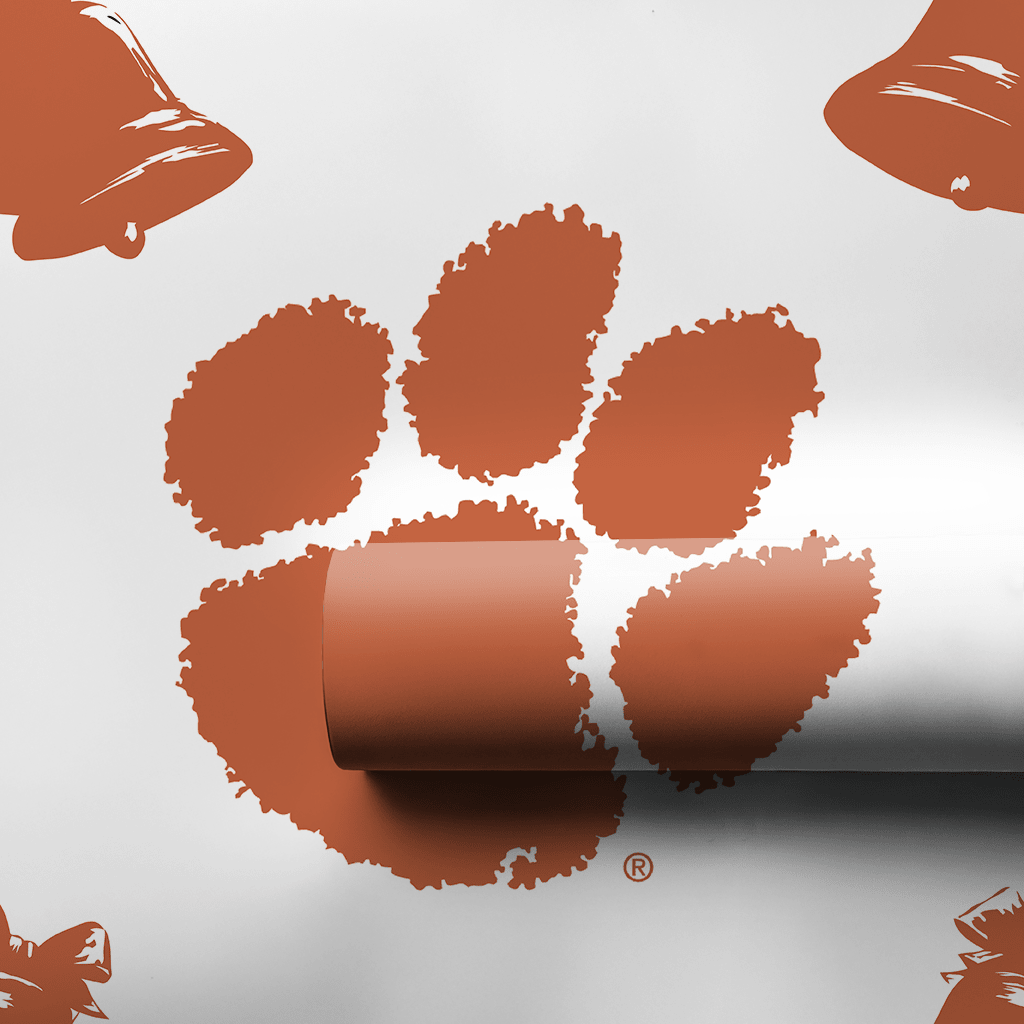 Clemson Bells - Wrapping Paper - Aspen & Arlo